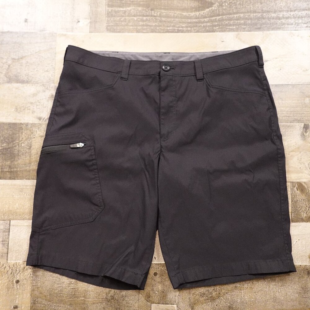 Eddie Bauer Rainier Shorts Men’s‎ 38 Black Stretch Utility Outdoor